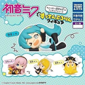 Hatsune Miku Capsule Toy  Mini Figure Complete Set Takara Tomy Suttencororin